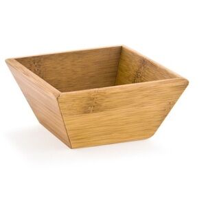 Front of the House Set of 6 4oz Square Kyoto Bamboo Bowls